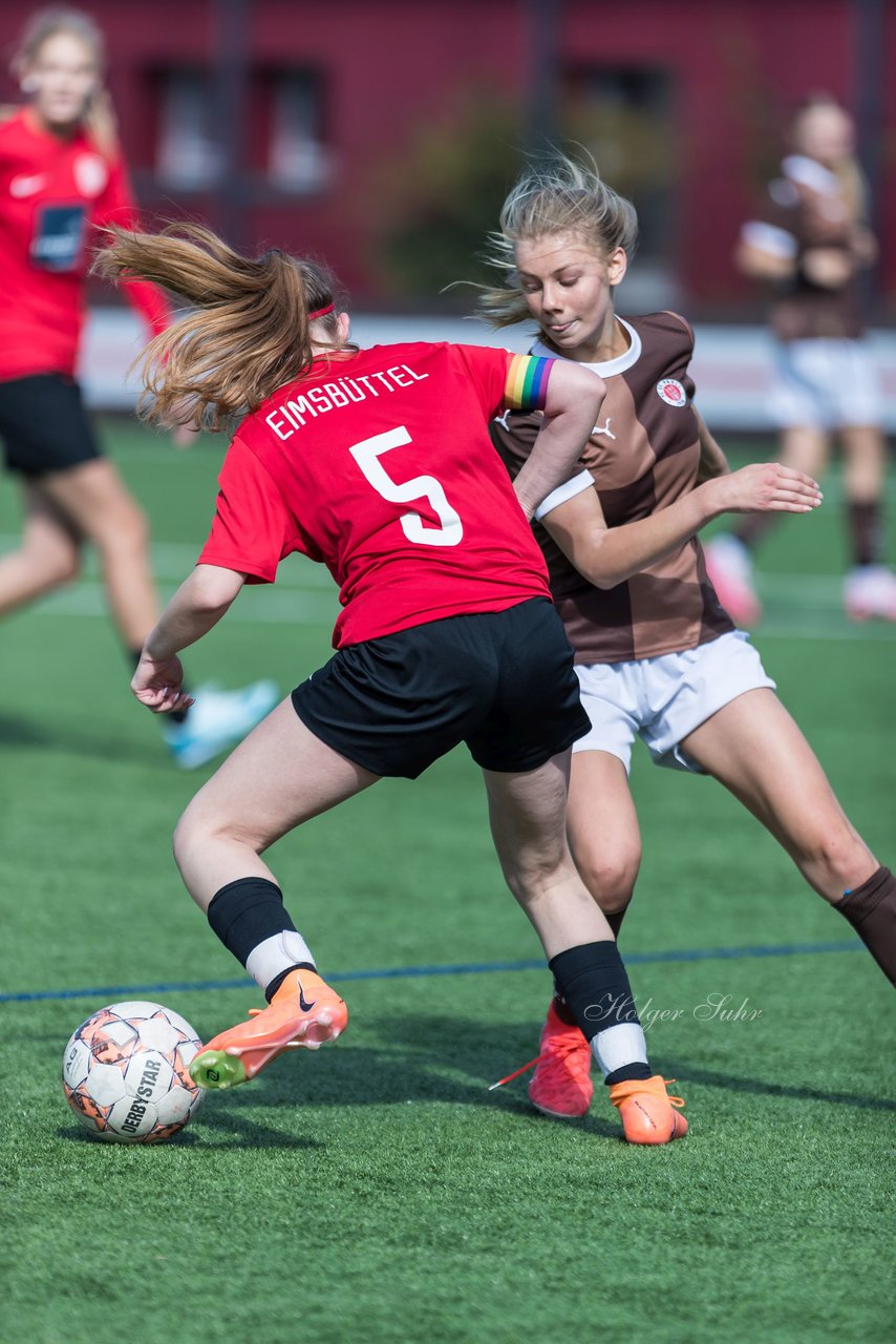 Bild 380 - wBJ FC St. Pauli - Eimsbuetteler TV : Ergebnis: 3:4